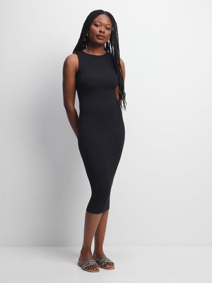 Jet Women's Black Seamless Dress