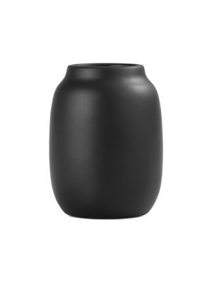 tumbler resin matt black 11x8cm