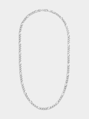 Iconic Silver 160G Figaro Chain 65CM