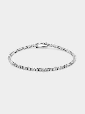 White Gold 3.00ct Diamond Tennis Bracelet