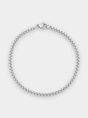 Stainless Steel Box Bracelet