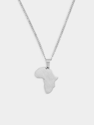 Stainless Steel Africa Pendant