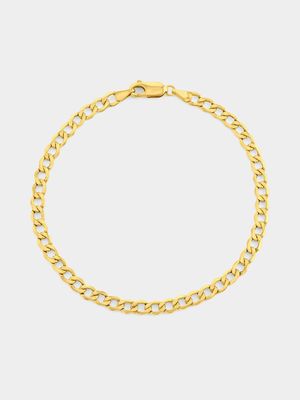 Yellow Gold Curb Bracelet