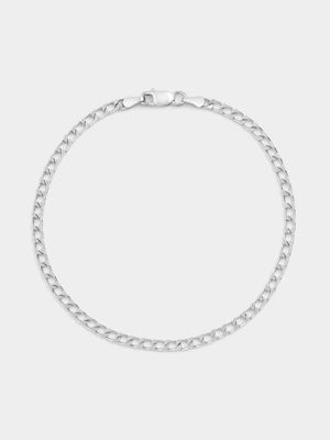 Sterling Silver Curb Bracelet