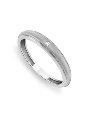 White Gold Diamond Men’s Wedding Band