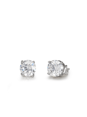 18ct White Gold 0.60ct Diamond Stud Earrings