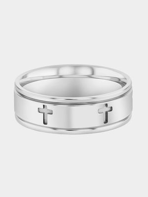 American Swiss Men's Multi Cross Ring