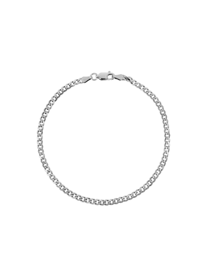 Sterling Silver Men's Curb Bracelet