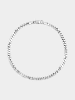 Sterling Silver Curb Bracelet