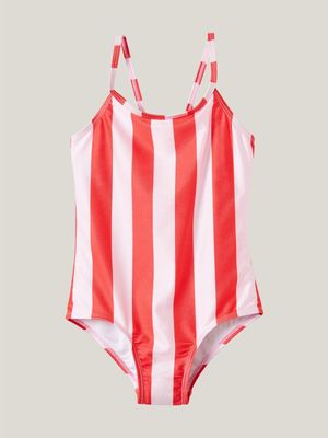 Cotton On Kids GIRL Pink Helen One Piece Swimsuit