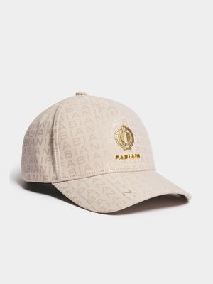 Fabiani Men's Stone Monogram Cap