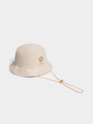 Fabiani Men's Stone Monogram Bucket Hat