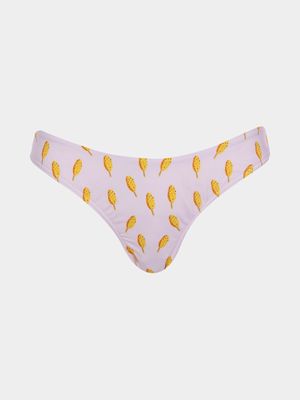 Women's Granadilla Swim Pink Lollies Cheeky Bikini Bottoms