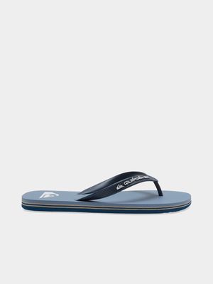 Men's Quiksilver Blue Molokai Core Flip Flops