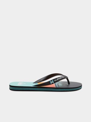 Men's Quiksilver Blue Molokai Slab Flip Flops