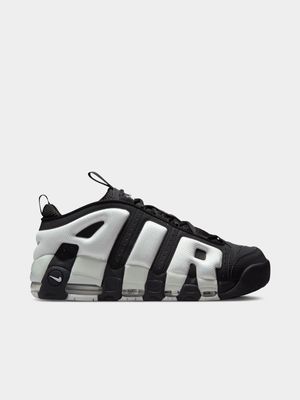 Nike Men's Air More Uptempo Low Black/Grey Sneaker