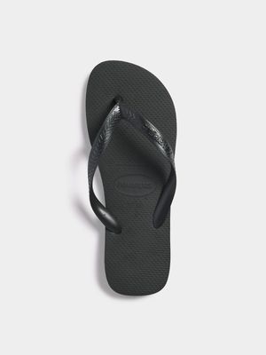 Mens Havainas Top Black Sandal