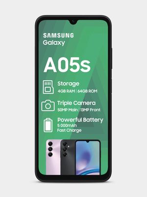 Samsung A05s 128GB Dual Sim +15GB - Telkom