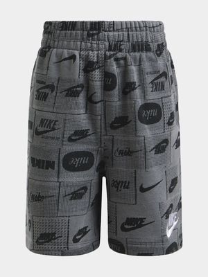 Nike Toddler Club Short Grey Cotton Sport Shorts