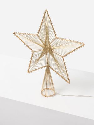 Gold Line Star LED Tree Topper