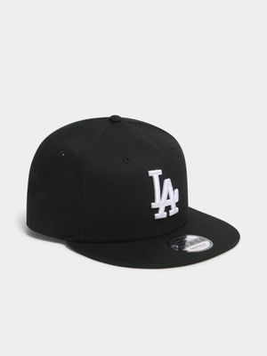 New Era Unisex 9FIFTY Los Angeles Dodgers Black Cap