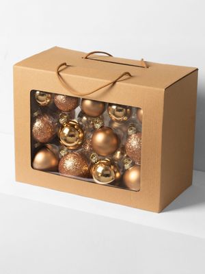 Golden Bauble Box Set of 26