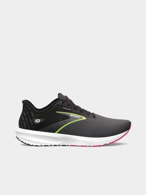 Womens Brooks Launch 10 Black/Pearl Running Shoes