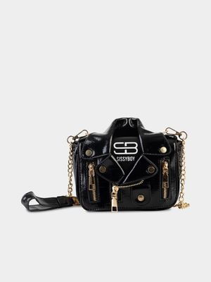 Women's Sissy Boy Black Jacket Bag