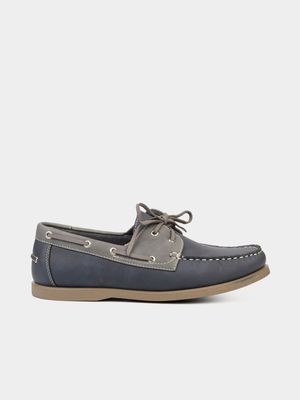 Men's Mazerata Navy Saffino 1 Slip On Shoes