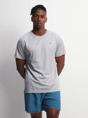 Mens TS Dri-Tech Performance Silver/Grey Top