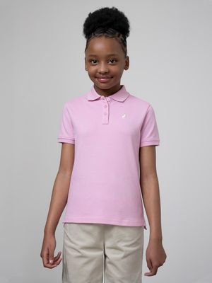 Girl's Polo Pink Nina Golfer