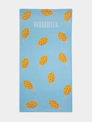 Granadilla Lolly Baby Blue Beach Towel