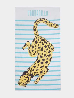 Granadilla Multi Leopard Beach Towel