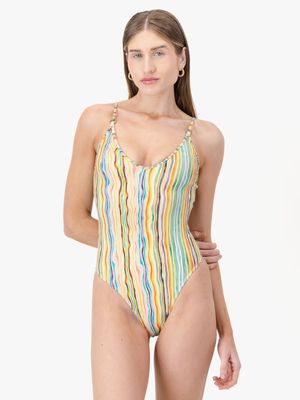 Women's Granadilla Multi Swim Clifton  Strata One Piece