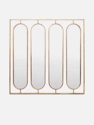 Repeat Shapes Decorative Mirror 102cm