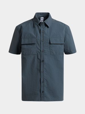 Jet Younger Boys Petrol Utility Shirt