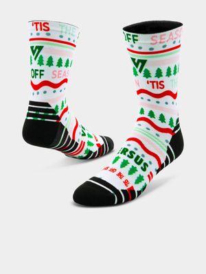 Versus Tis The Off Season Active Crew Socks