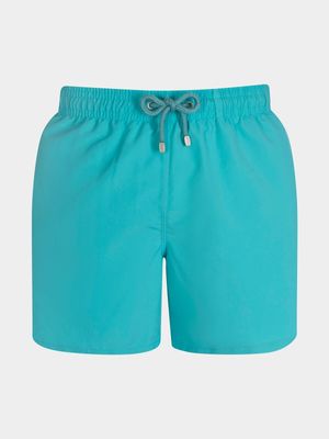 Men's Granadilla Blue Mid-Length Scuba Swimshorts