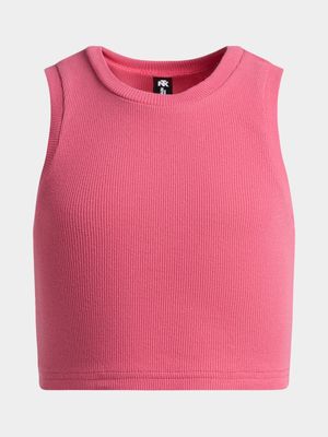 Jet Older Girls Pink Katie Moss Tank Top