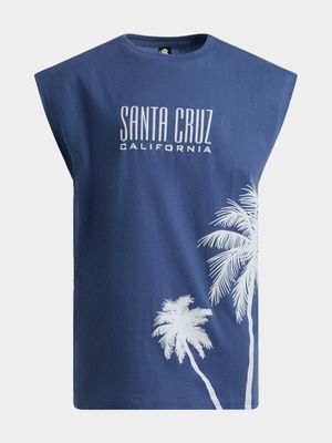 Jet Older Boys Blue Santa Cruz T-Shirt