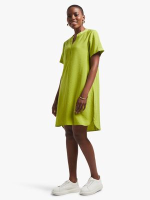 Women's Green Tunic Dress