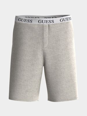 Men's Guess Grey Jogger Shorts