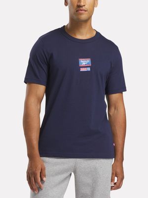 Reebok It's Tradition Men's Navy T-Shirt