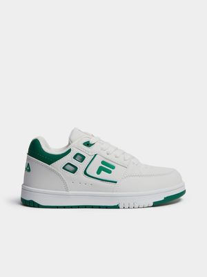 Junior Pre-School Fila Parker White/Green Sneakers