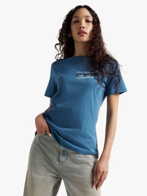 Redbat Women's Blue T-Shirt