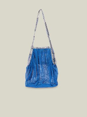 Women's Cotton On Blue Faye Netted Tote Bag