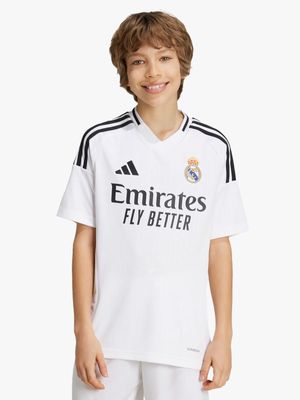 Junior adidas Real Madrid Home Stadium 24/25 Jersey