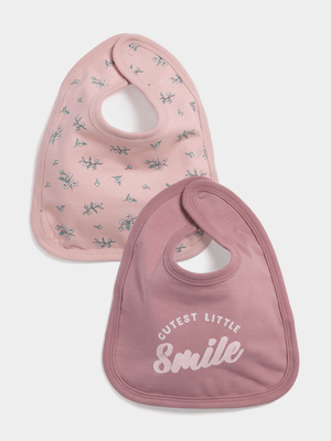 Cotton On Baby Pink The Baby Bib