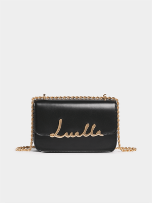 Luella Clasp Chain Strap Crossbody Bag