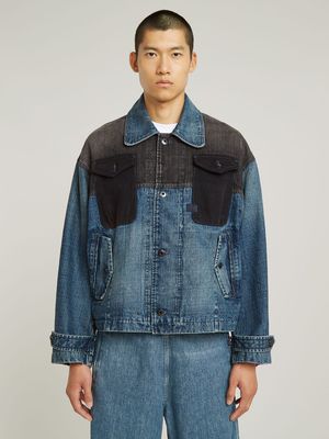 G-Star Unisex Facetasm x G-Sta Black/Blue Worker Jacket